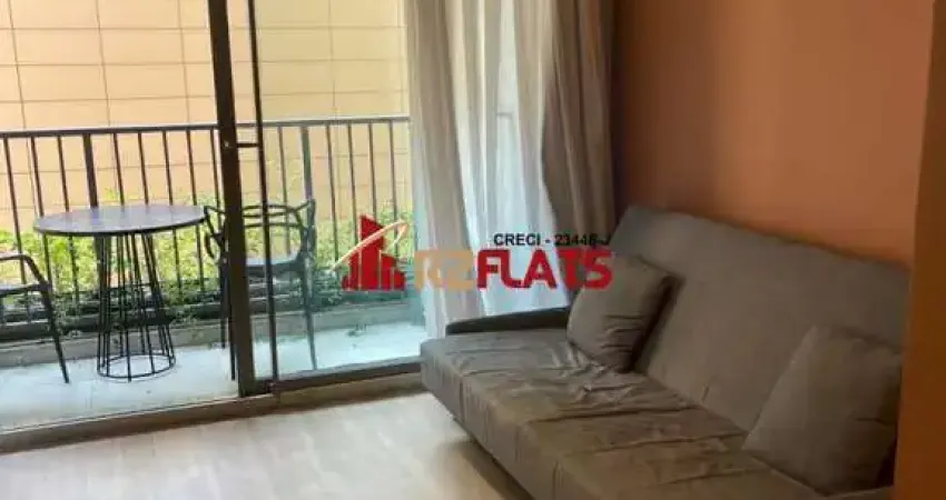 Flat com 1 quarto para alugar na Avenida dos Eucaliptos, 815, Moema, São Paulo