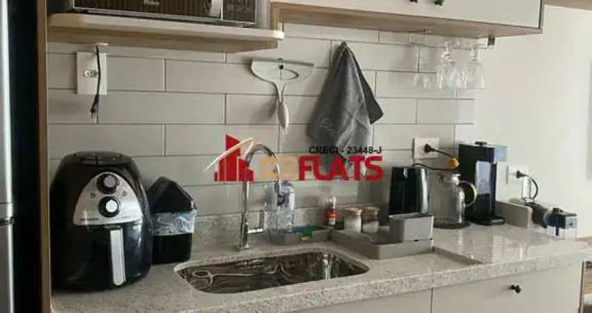 Flat com 1 quarto para alugar na Avenida dos Eucaliptos, 815, Moema, São Paulo