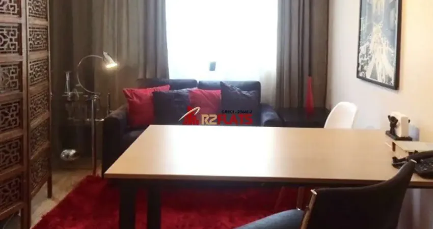 Flat com 1 quarto para alugar na Avenida Rouxinol, 57, Moema, São Paulo