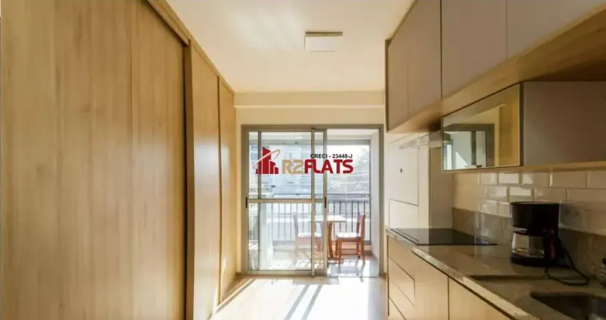 Flat com 1 quarto para alugar na Alameda dos Jurupis, 1809, Moema, São Paulo