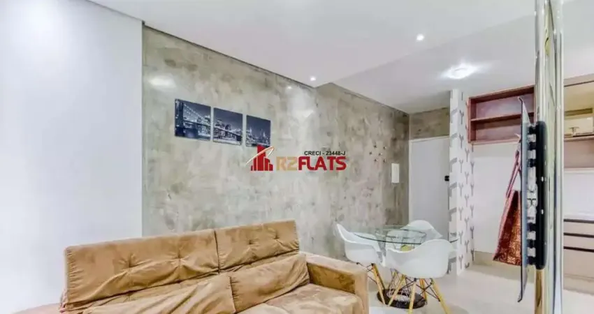 Flat com 1 quarto para alugar na Avenida Jamaris, 977, Moema, São Paulo