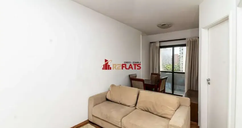 Flat com 1 quarto para alugar na Avenida Jamaris, 977, Moema, São Paulo