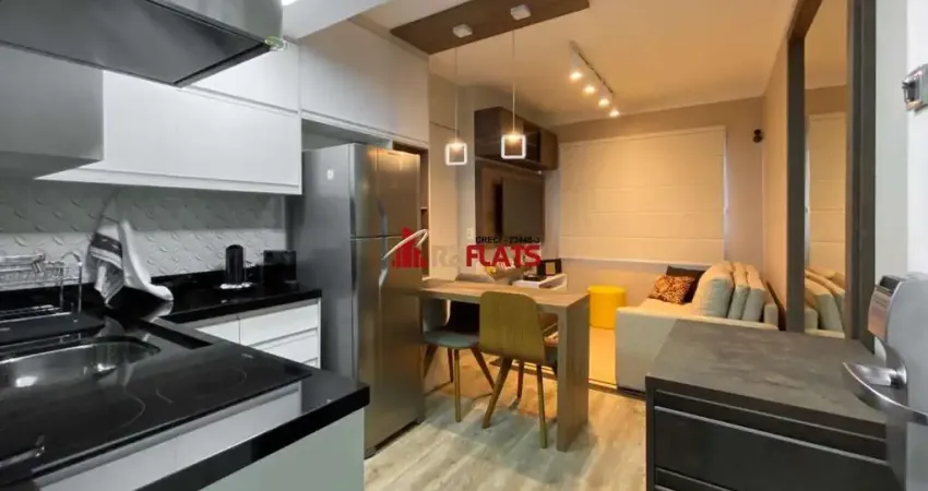 Flat com 1 quarto para alugar na Avenida Macuco, 595, Moema, São Paulo