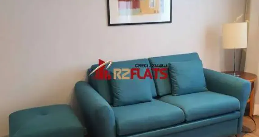 Flat com 1 quarto para alugar na Avenida Macuco, 595, Moema, São Paulo