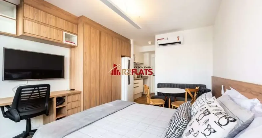 Flat com 1 quarto para alugar na Alameda dos Jurupis, 813, Moema, São Paulo