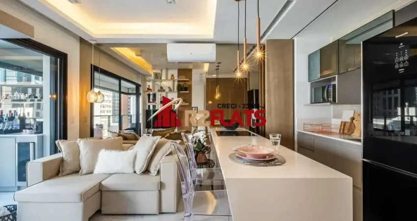 Flat com 1 quarto à venda na Rua Doutor Guilherme Bannitz, 61, Itaim Bibi, São Paulo