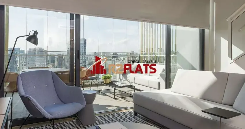 Flat com 1 quarto à venda na Rua Ministro Jesuíno Cardoso, 148, Itaim Bibi, São Paulo