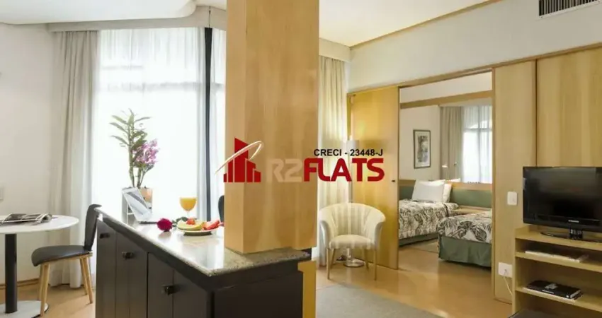 Flat com 1 quarto à venda na Rua Amauri, 513, Itaim Bibi, São Paulo