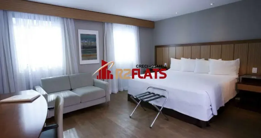 Flat com 1 quarto à venda na Avenida Ibirapuera, 2927, Indianópolis, São Paulo