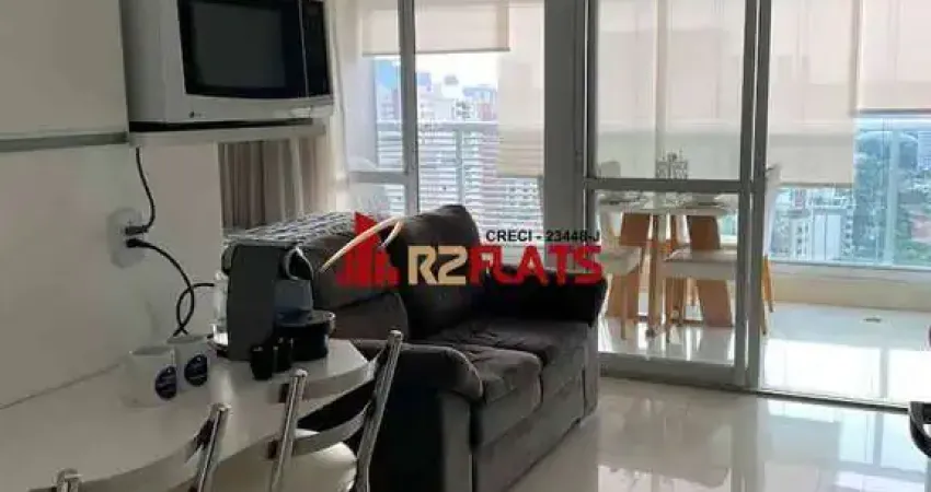 Flat com 1 quarto à venda na Avenida Santo Amaro, 3131, Brooklin, São Paulo