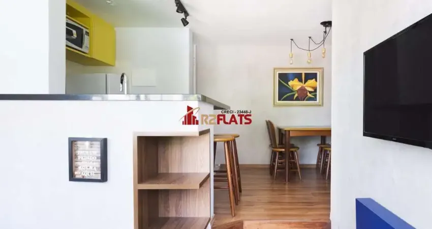 Flat com 1 quarto à venda na Rua Joel Carlos Borges, 60, Brooklin, São Paulo