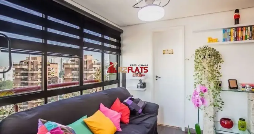 Flat com 1 quarto para alugar na Rua Deputado João Sussumu Hirata, 681, Vila Andrade, São Paulo