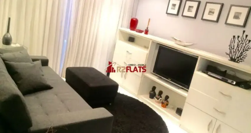 Flat com 2 quartos para alugar na Alameda Joaquim Eugênio de Lima, 1360, Jardins, São Paulo