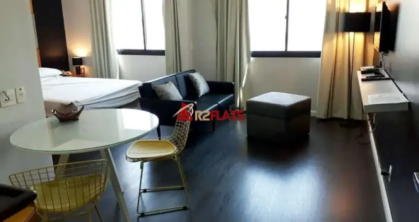 Flat com 1 quarto para alugar na Avenida Macuco, 595, Moema, São Paulo