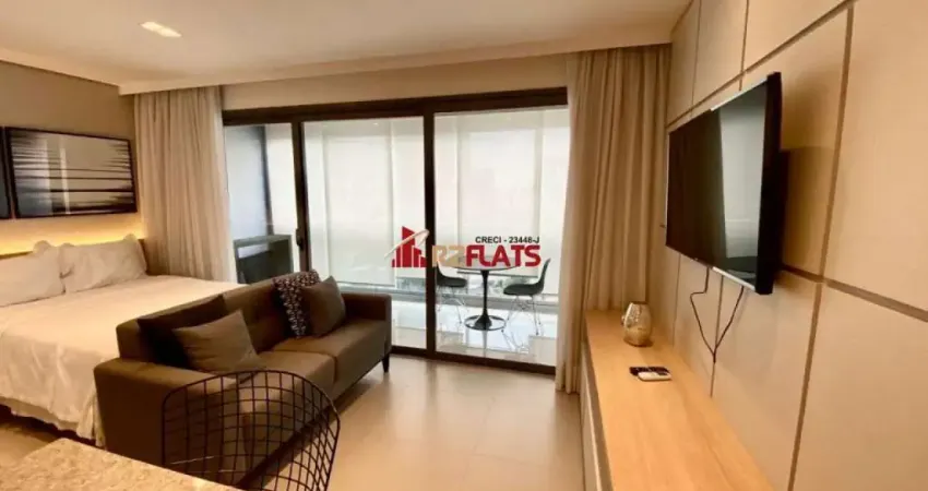 Flat com 1 quarto para alugar na Avenida Eusébio Matoso, 218, Itaim Bibi, São Paulo
