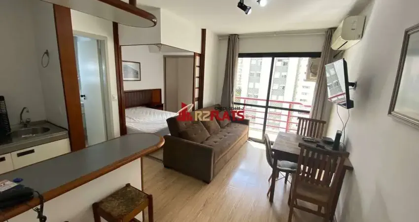Flat com 1 quarto à venda na Alameda Jauaperi, 1083, Moema, São Paulo