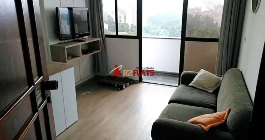 Flat com 1 quarto para alugar na Rua Doutor Chibata Miyakoshi, 183, Morumbi, São Paulo