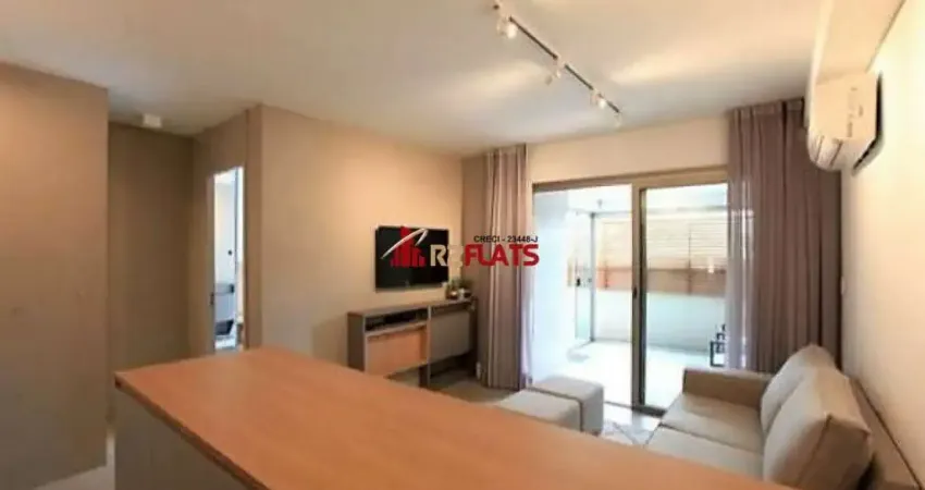 Flat com 1 quarto para alugar na Rua Oliveira Dias, 444, Itaim Bibi, São Paulo