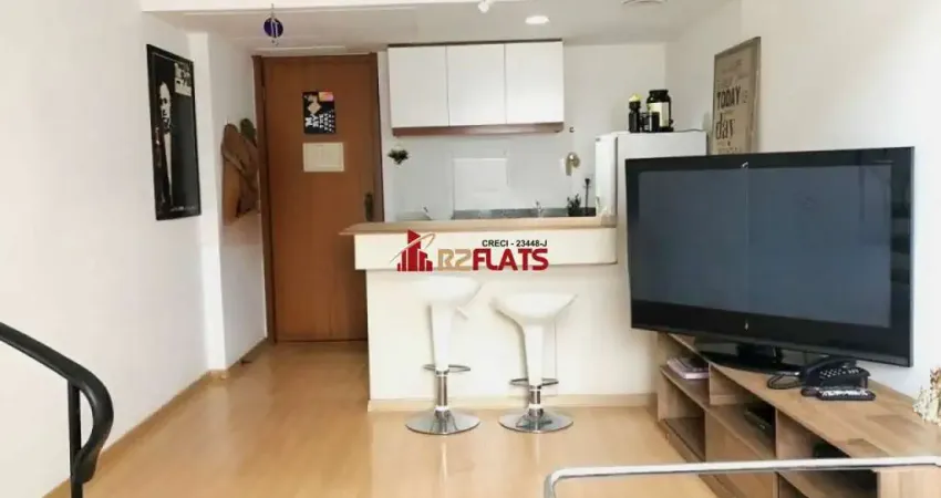 Flat com 1 quarto para alugar na Rua Carlos Sampaio, 157, Bela Vista, São Paulo