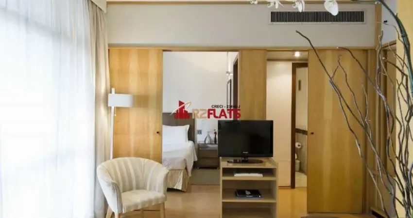 Flat com 1 quarto à venda na Rua Amauri, 513, Itaim Bibi, São Paulo