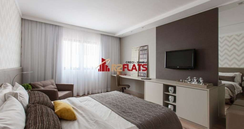Flat com ótimo preço no bairro Brooklin. Confira!