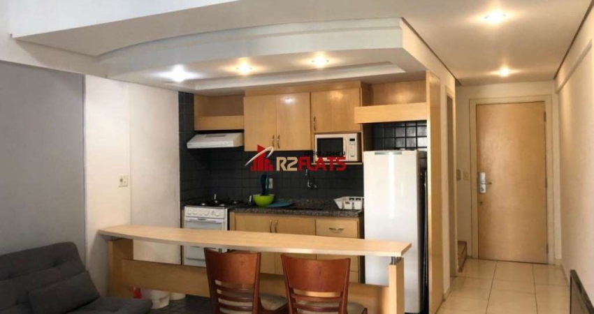 Flat com 1 quarto para alugar na Alameda dos Arapanés, 1142, Moema, São Paulo