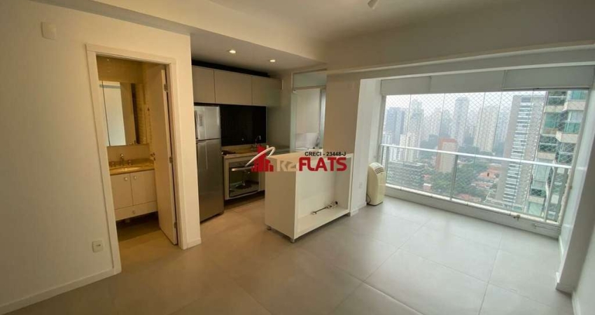 Flat com 1 quarto para alugar na Rua Michigan, 531, Brooklin, São Paulo