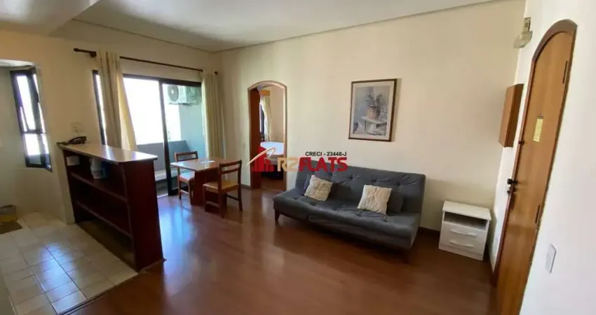 Flat com 1 quarto para alugar na Rua Araguari, 711, Moema, São Paulo