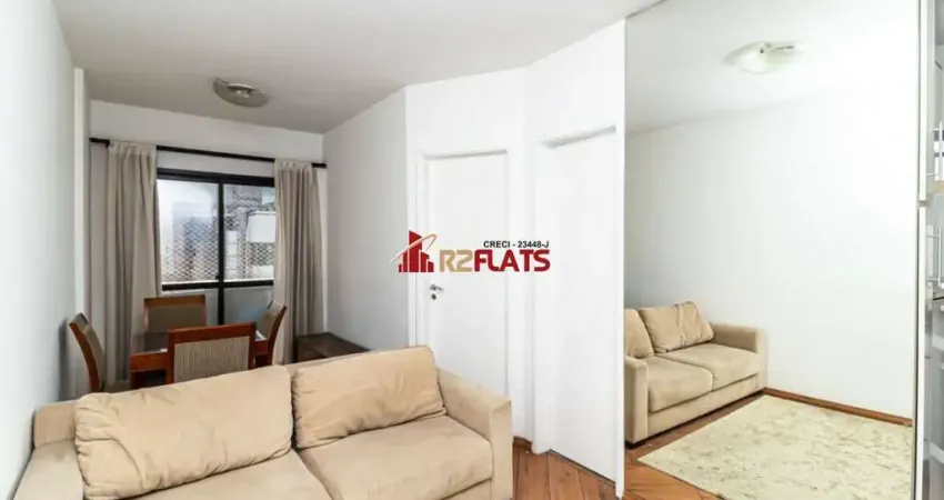 Flat com 1 quarto para alugar na Avenida Jamaris, 977, Moema, São Paulo