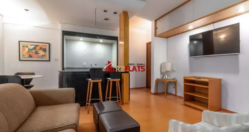 Flat com 1 quarto à venda na Rua Amauri, 513, Itaim Bibi, São Paulo