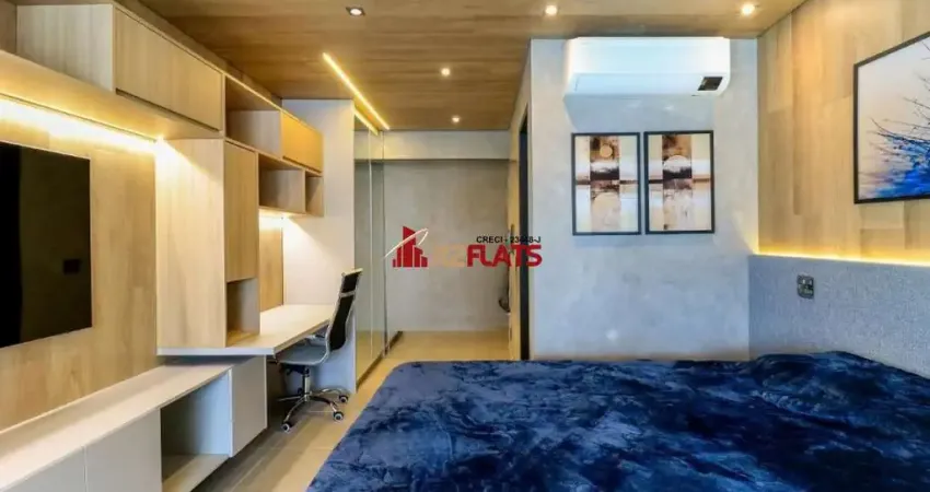 Flat com 1 quarto para alugar na Rua Álvaro Rodrigues, 295, Brooklin, São Paulo