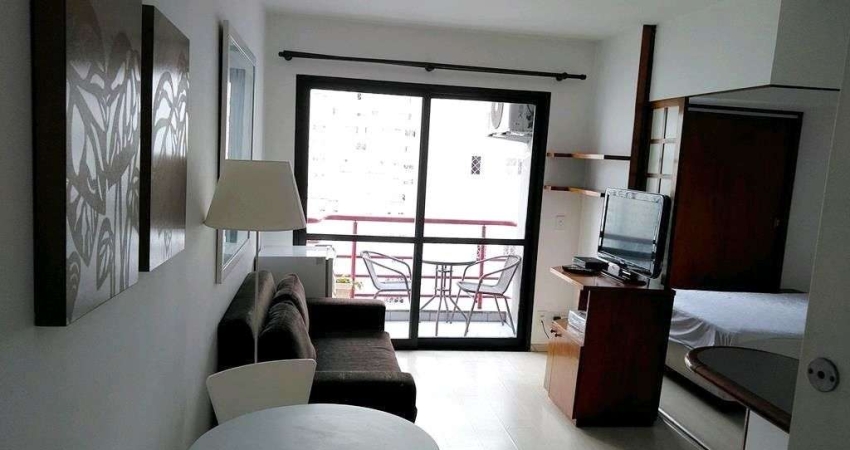 Flat com 1 quarto para alugar na Alameda Jauaperi, 1083, Moema, São Paulo