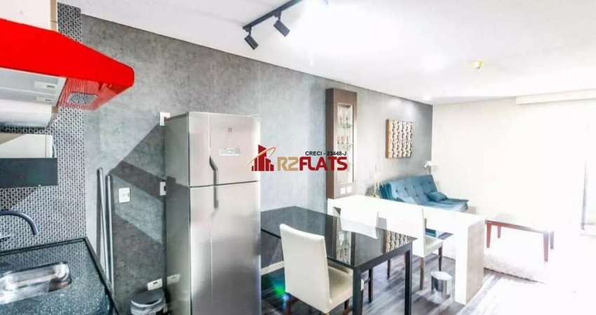 Flat com 1 quarto para alugar na Rua Quintana, 1012, Brooklin, São Paulo