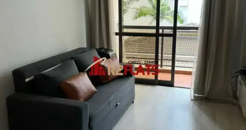 Flat com 1 quarto para alugar na Alameda Ministro Rocha Azevedo, 523, Jardins, São Paulo