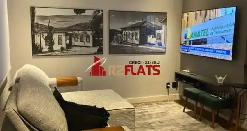 Flat com 2 quartos para alugar na Rua Tuim, 50, Moema, São Paulo