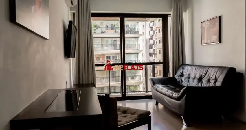 Flat com 2 quartos para alugar na Alameda Ministro Rocha Azevedo, 523, Jardins, São Paulo