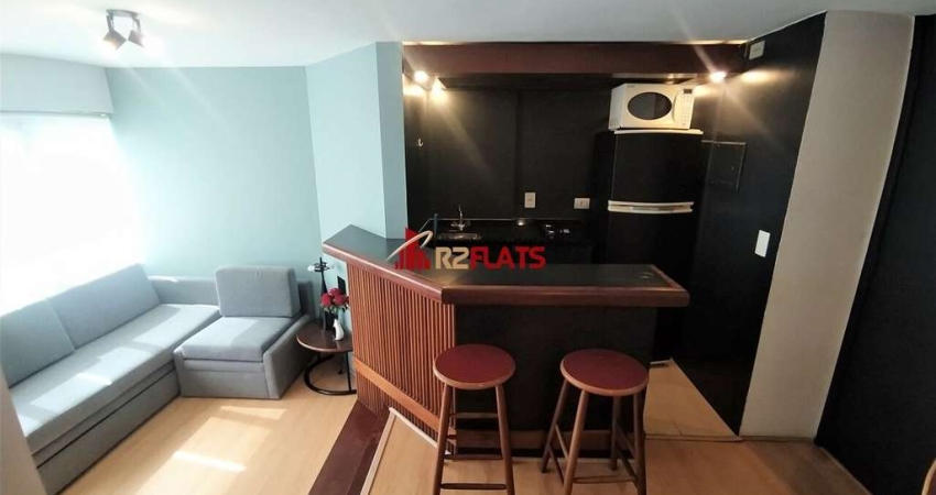 Flat com 1 quarto para alugar na Rua Joel Carlos Borges, 60, Brooklin, São Paulo