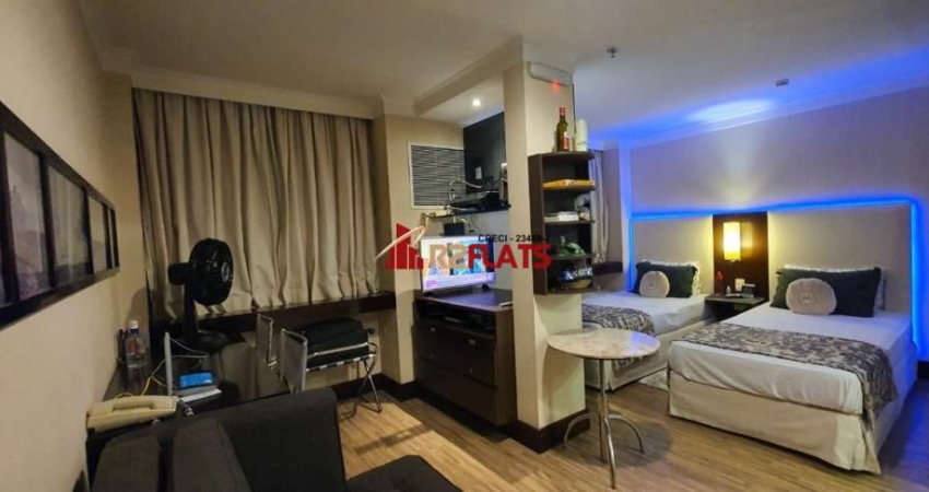 Flat com 1 quarto à venda na Alameda dos Anapurus, 1661, Moema, São Paulo