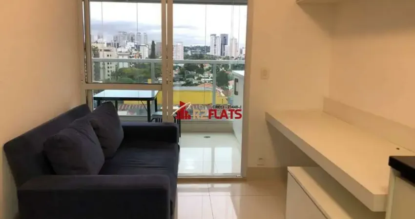 Flat com 1 quarto à venda na Avenida Santo Amaro, 3131, Brooklin, São Paulo