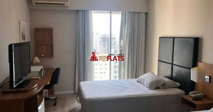 Flat com 1 quarto à venda na Avenida Sabiá, 825, Moema, São Paulo