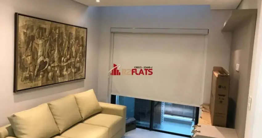 Flat com 2 quartos para alugar na Avenida Ibijaú, 355, Moema, São Paulo