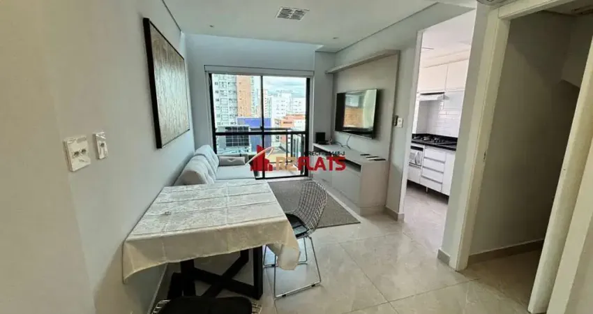 Flat com 2 quartos para alugar na Avenida Ibijaú, 355, Moema, São Paulo