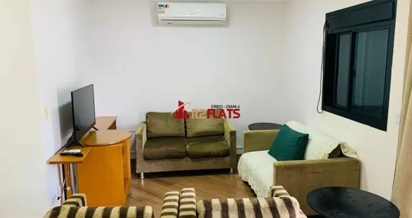Flat com 2 quartos para alugar na Rua Sampaio Viana, 425, Paraíso, São Paulo