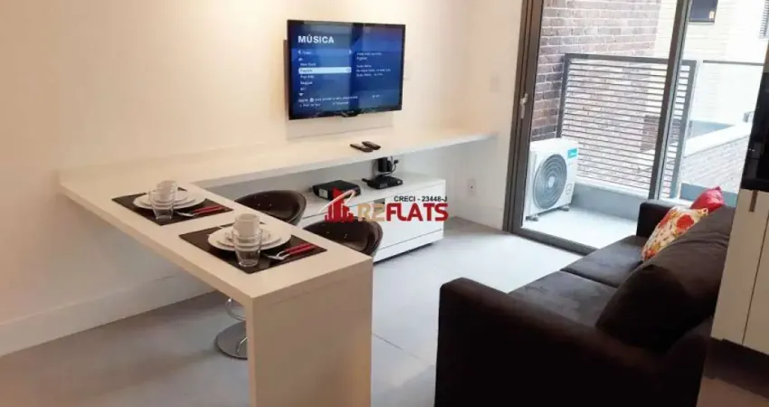 Flat com 1 quarto para alugar na Rua Susano, 139, Itaim Bibi, São Paulo