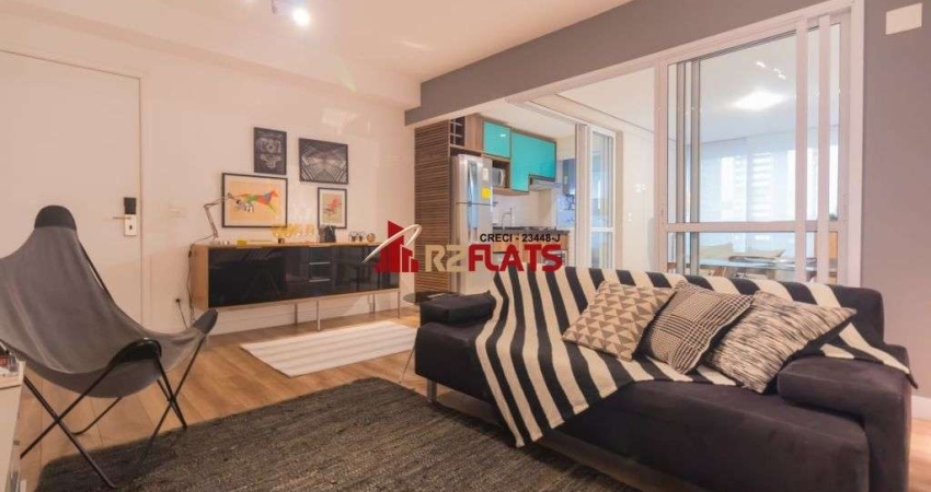Flat com 2 quartos à venda na Rua Professor José Leite e Oiticica, 434, Brooklin, São Paulo