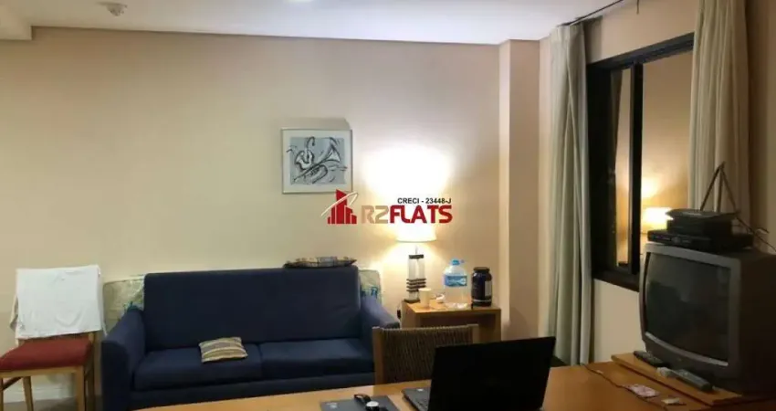 Flat com 1 quarto para alugar na Avenida Jamaris, 101, Moema, São Paulo