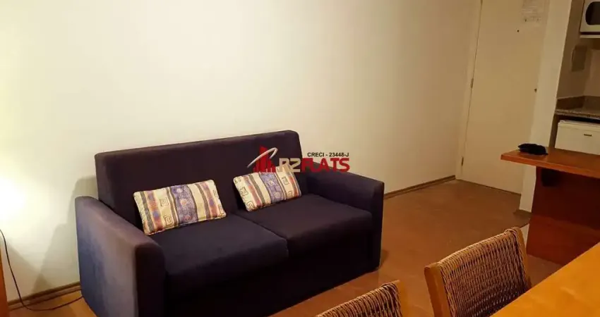 Flat com 1 quarto para alugar na Avenida Jamaris, 111, Moema, São Paulo