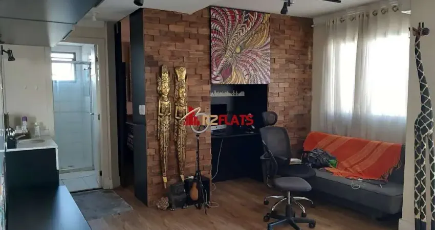 Flat com 1 dormitório para locação na Vila Olímpia !!