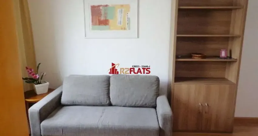 Flat com 1 quarto para alugar na Avenida Macuco, 595, Moema, São Paulo