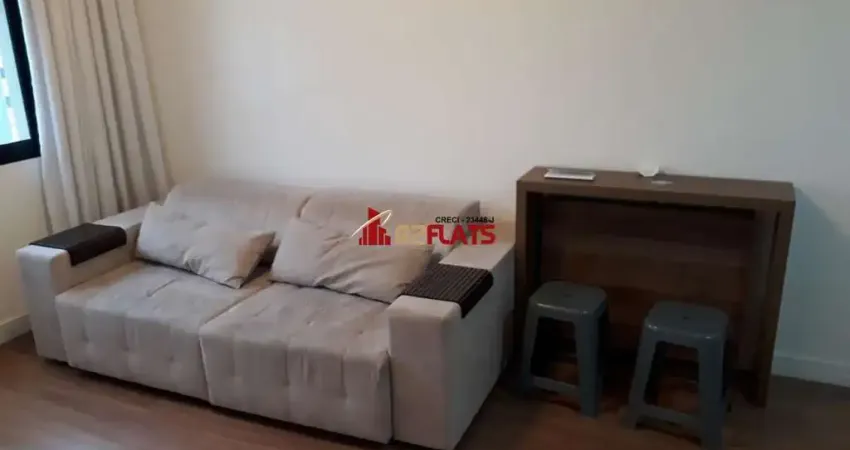 Flat com 1 quarto para alugar na Avenida Macuco, 595, Moema, São Paulo